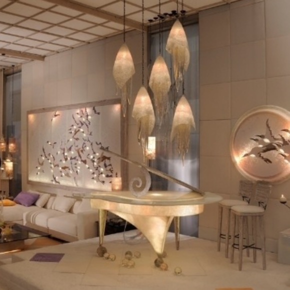 Carlos De Anda Signed Original Collectible Sculptural Fine Art Floor Table Lamp - Picture 14 of 15